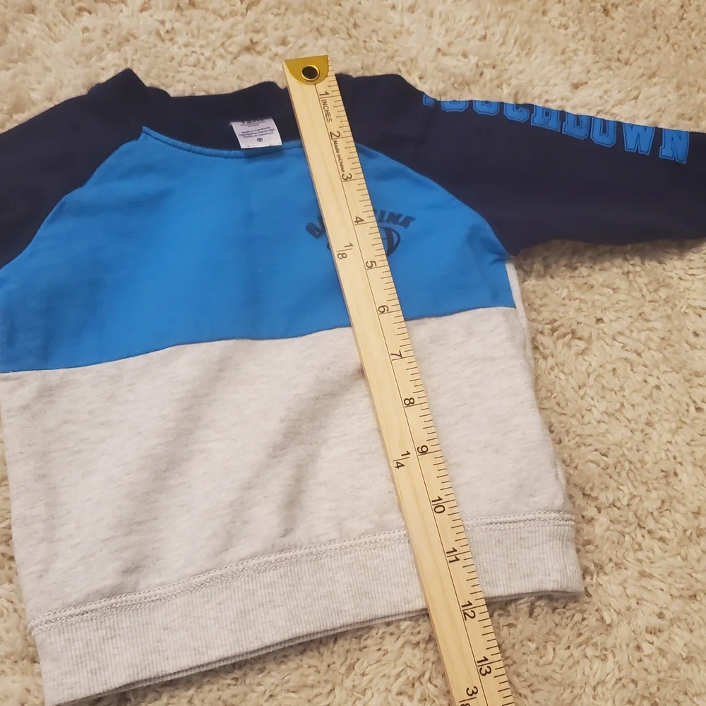 5 For $25 Carter's Long Sleeve Sweatshirt‎ Gametime Size 12 Months